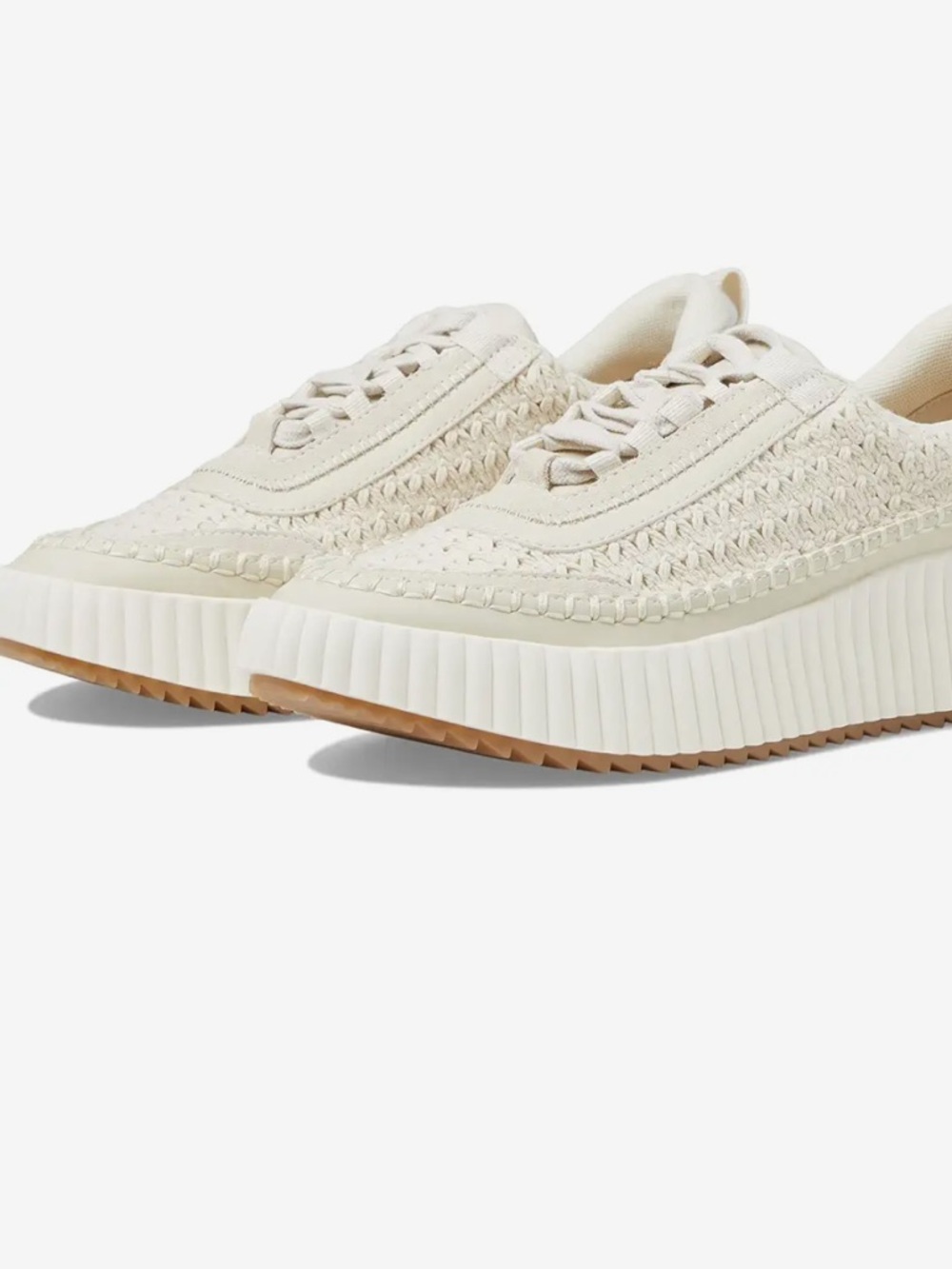 DV Dolce Vita Dolen Women’s Sandstone Knit Sneakers